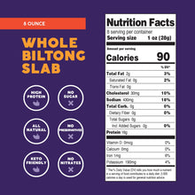 Load image into Gallery viewer, Original Whole Biltong Slab