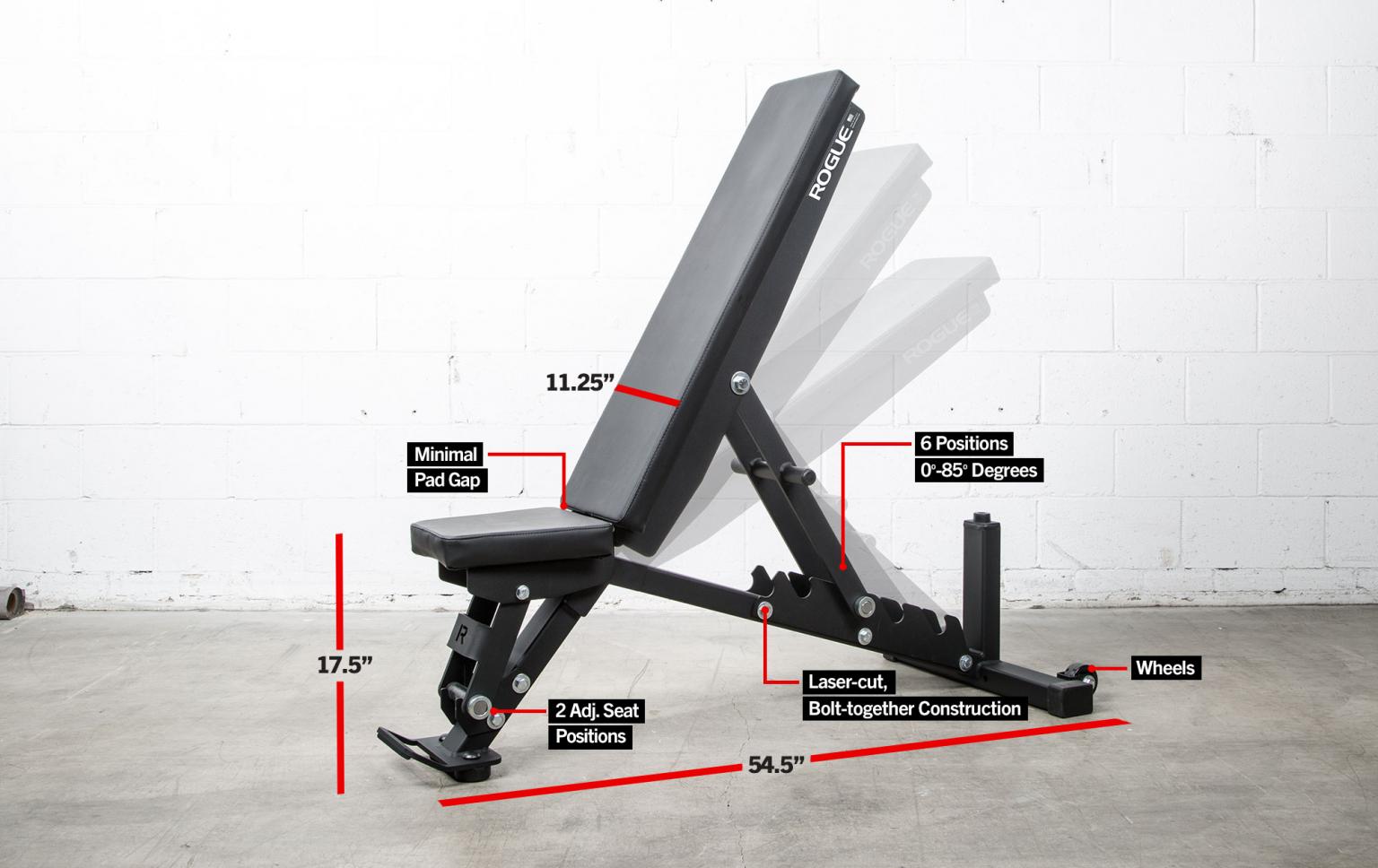ROGUE ADJUSTABLE BENCH